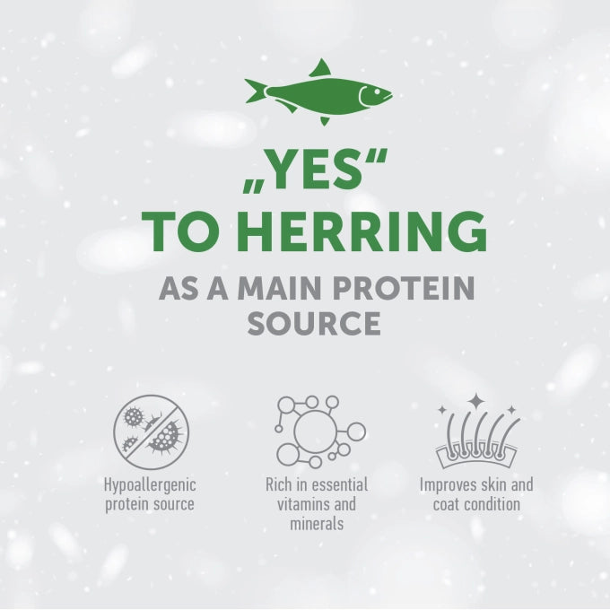 Nature's Protection Superior Care Grain Free hrana uscata pentru pisici adulte cu blana rosie, hering, 1.5 kg