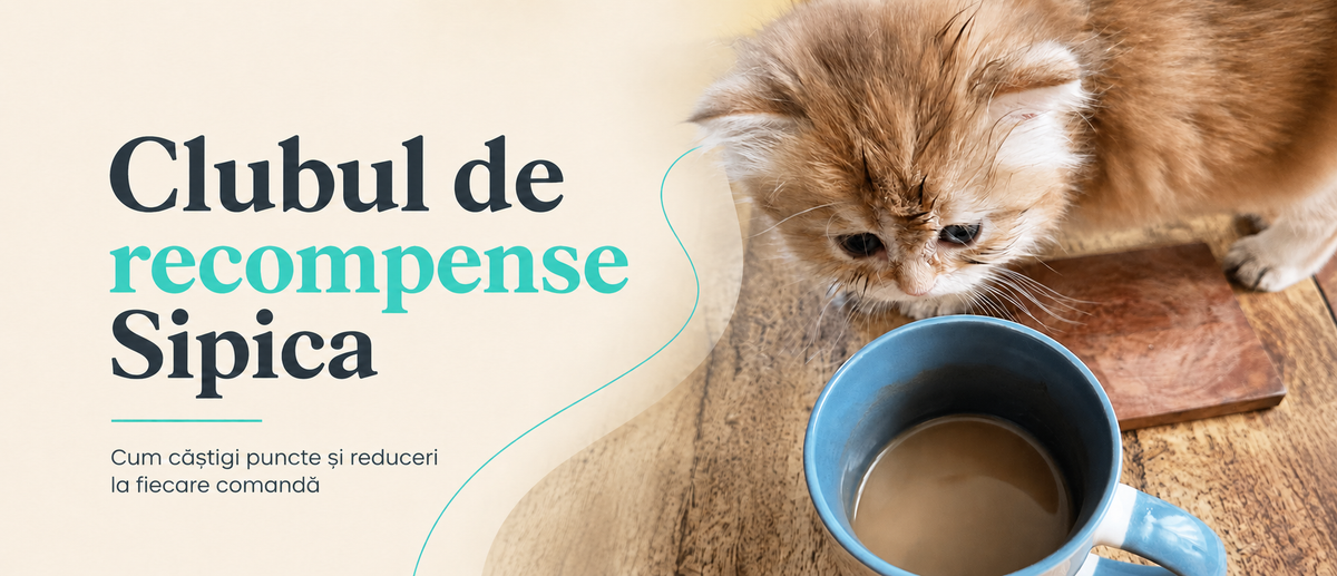 Clubul de recompense Sipica – puncte și reduceri la fiecare comandă