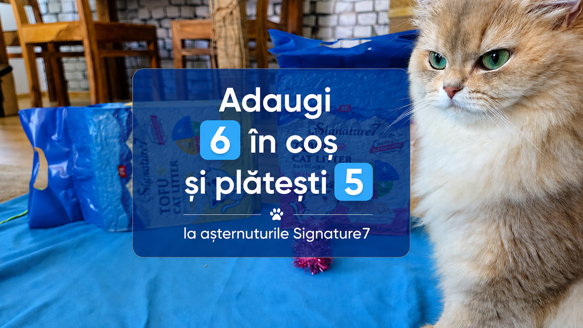 Signature7, asternut igienic pentru pisici