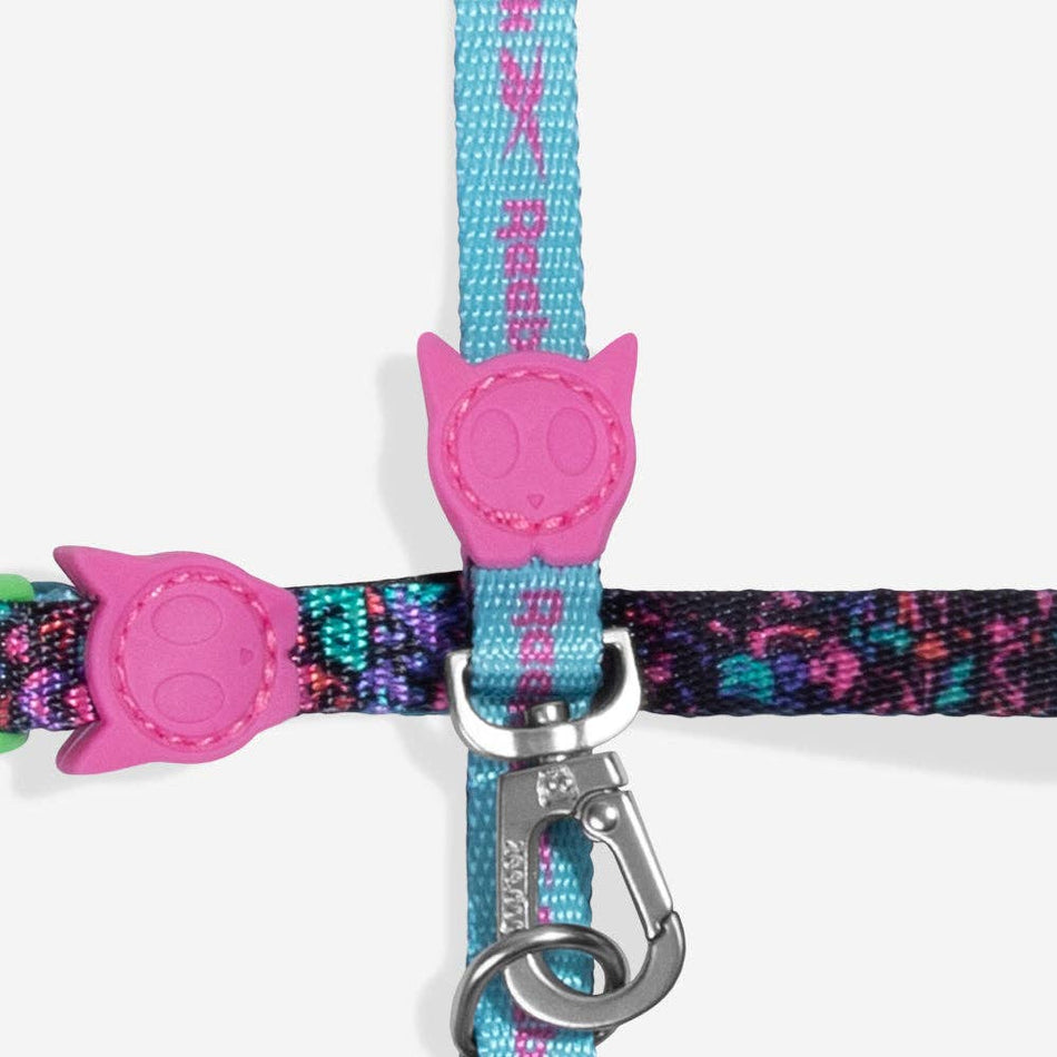 Zee.Cat Reebok Aerobic set ham si lesa pentru pisici, gat 20-30 cm, piept 26-41 cm