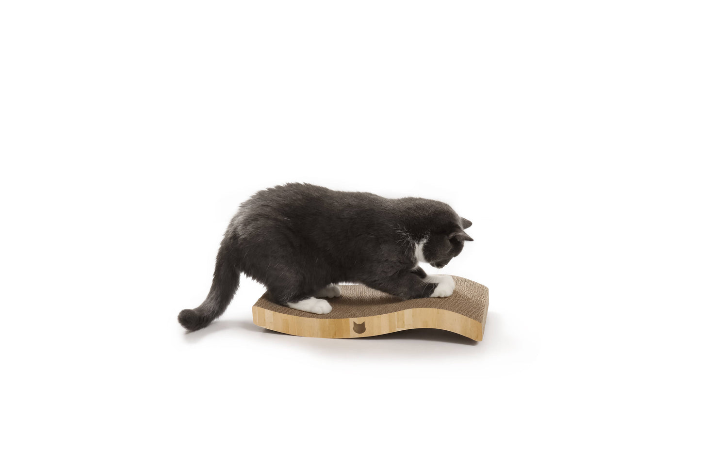 Necoichi ansamblu reversibil pentru zgariat pisici, Ripple Oak