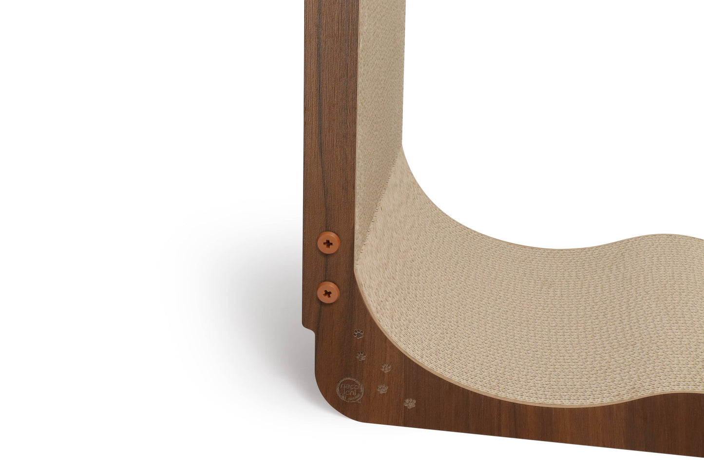 Necoichi ansamblu vertical pentru zgariat pisici, Oak