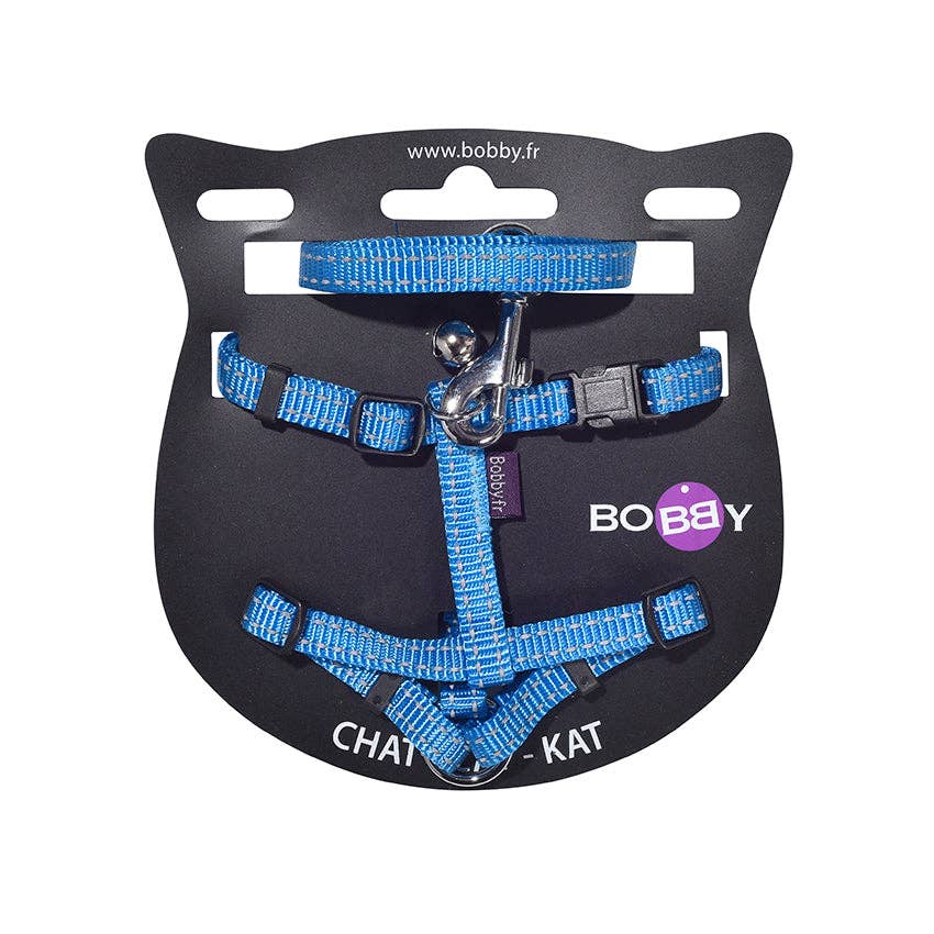 Bobby Safe set ham, zgarda si lesa pentru kitten zgarda 17-22 cm, ham 19-30 cm
