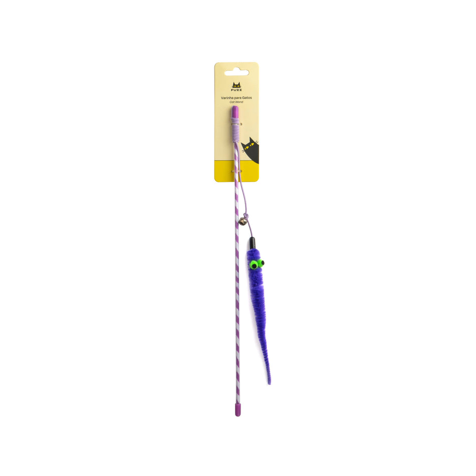 Zee.Cat Fuzz Stick Crazy Worm bagheta pentru pisici