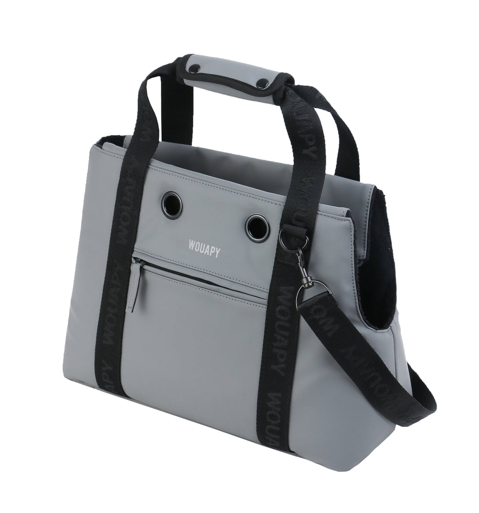 Wouapy Sac Cabas geanta de transport pentru pisici si caini, 40 x 18 x 29 cm