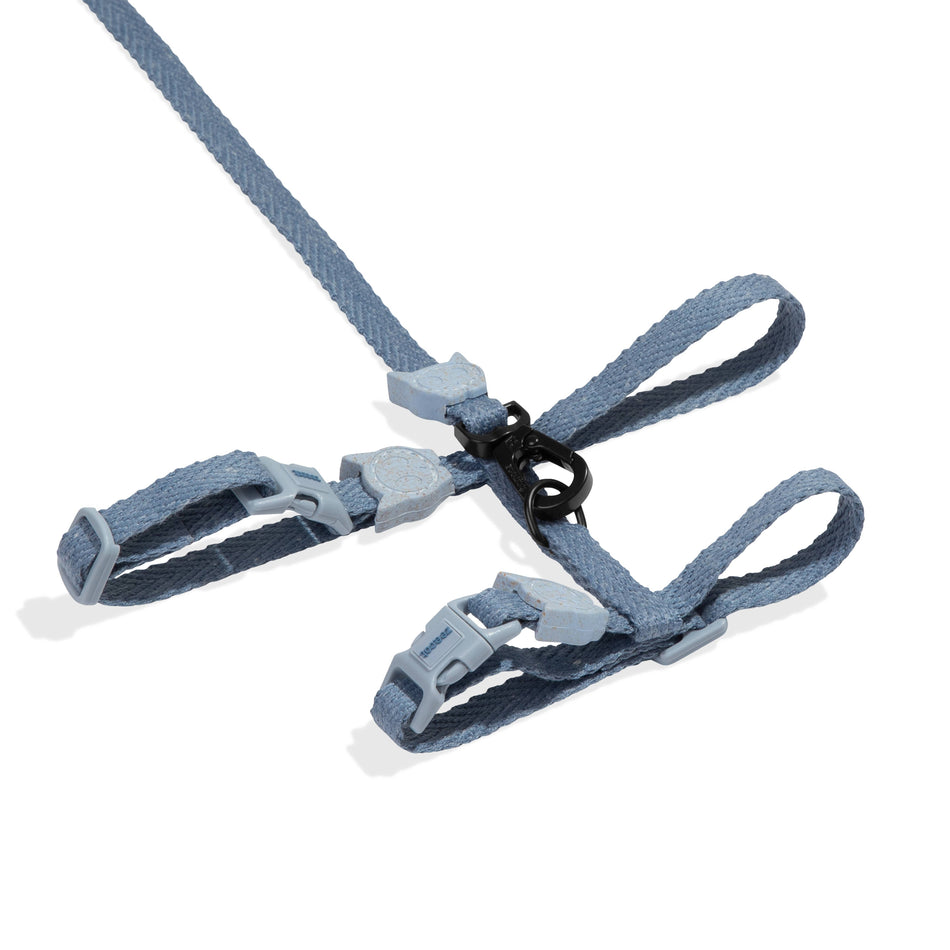 Zee.Cat Naturals 2.0 Marine set ham si lesa pentru pisici, gat 20-30 cm, piept 26-41 cm