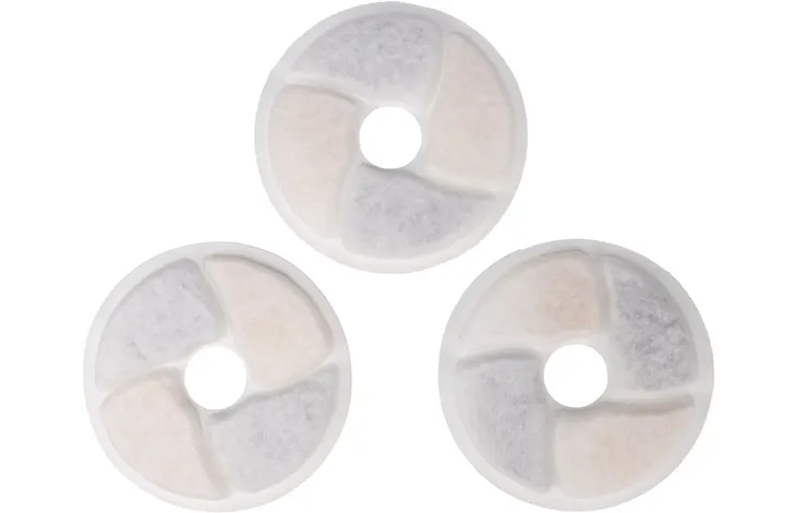 Flamingo Finto filtru de schimb pentru fantana de apa, 3 buc