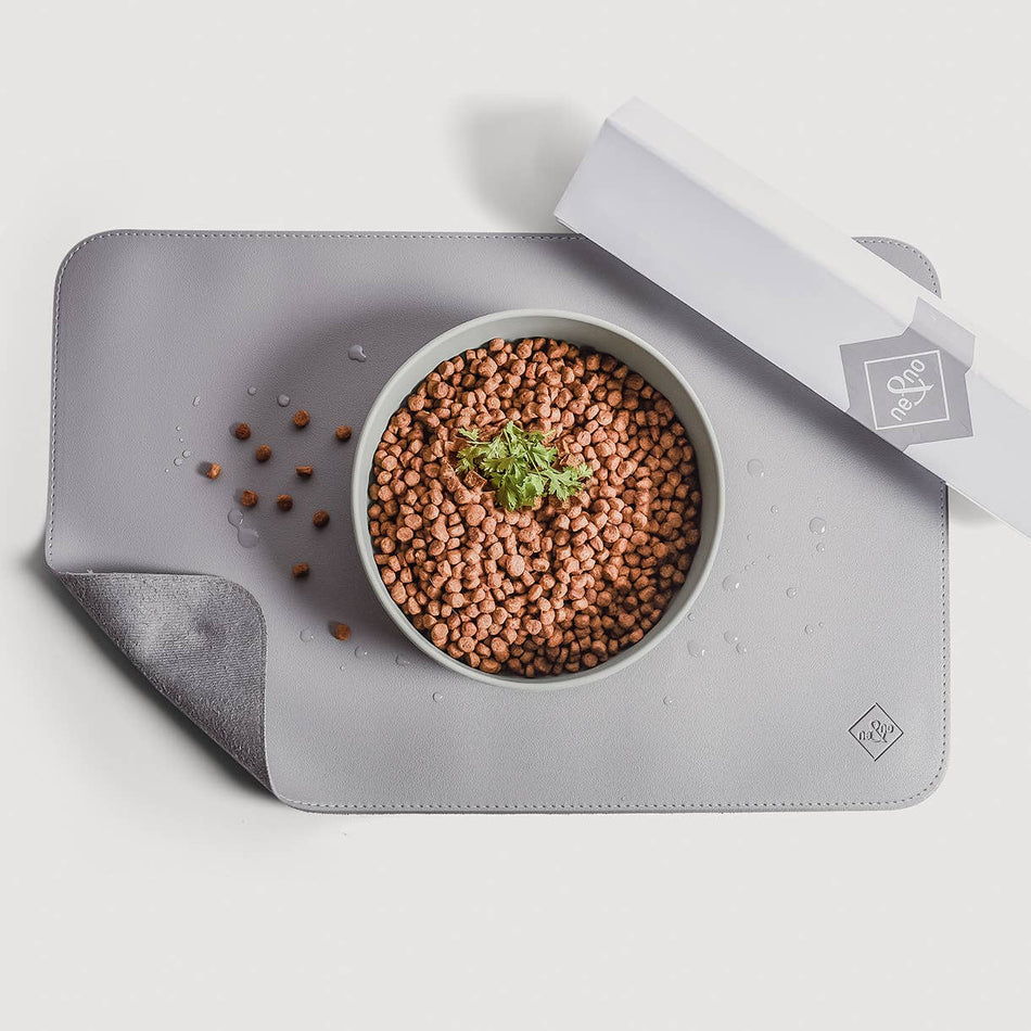 Ne&No vegan leather covoras impermeabil pentru boluri pisici