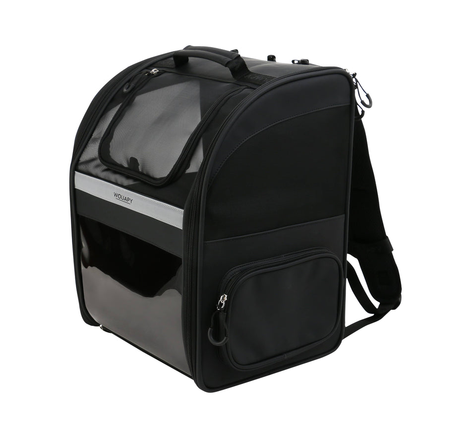 Wouapy Discovery+ rucsac de transport pentru pisici si caini, 33 x 26 x 41 cm