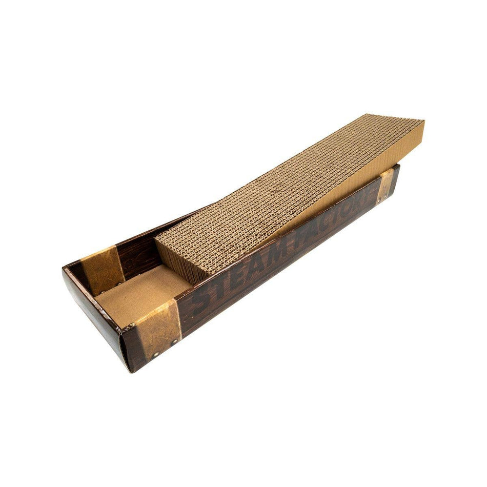 Croci Essence Wenge placa de zgariat din carton pentru pisici, 48 x 12.5 x 5 cm