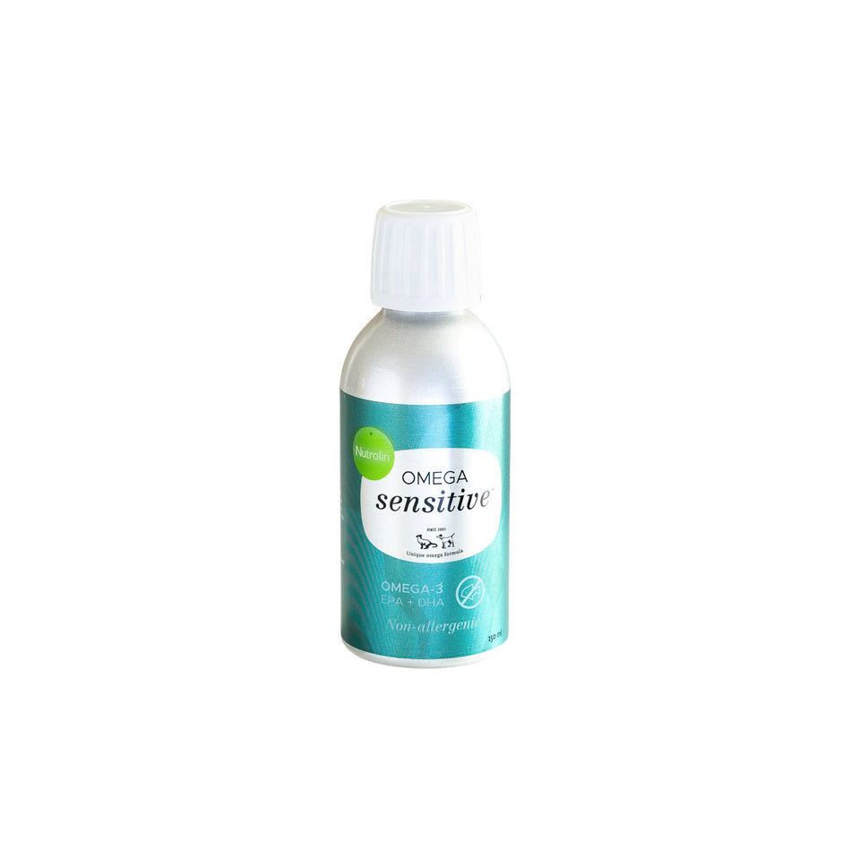 Nutrolin Omega Sensitive ulei cu Omega-3 din microalge pentru pisici, 150 ml