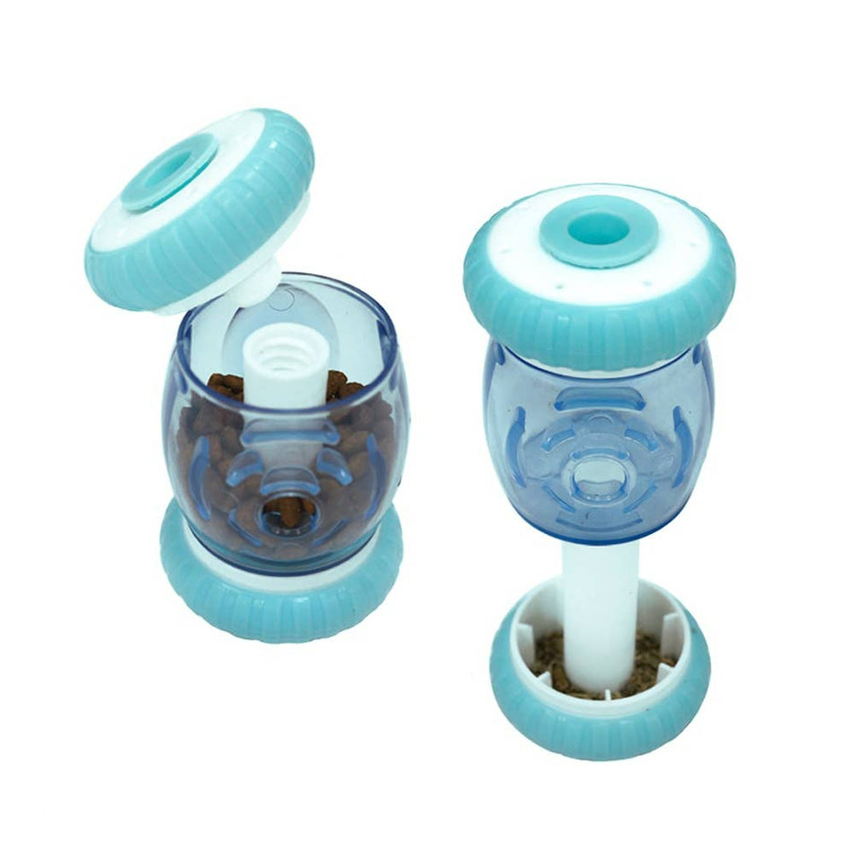 Nala Wheelie Drum jucarie dispenser pentru catnip si recompense pentru pisici