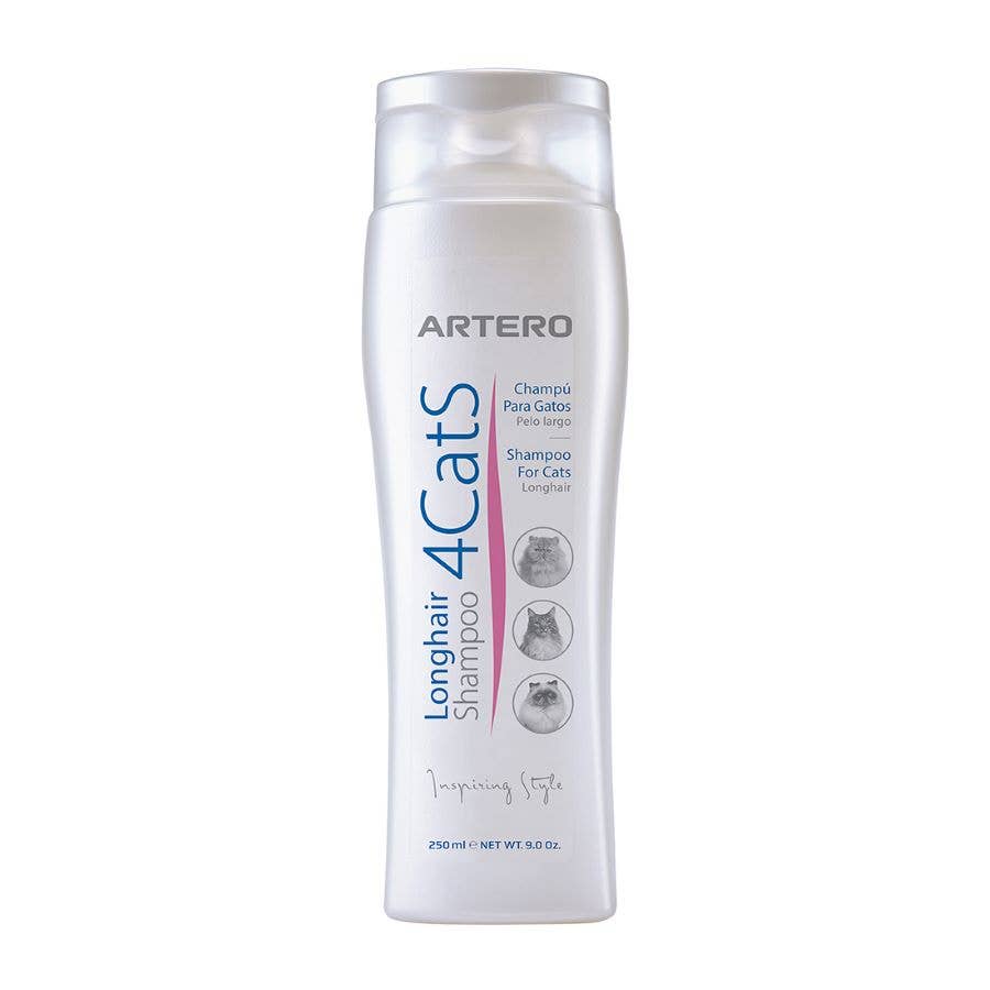 Artero 4Cats Longhair sampon pentru pisici cu par lung, 250 ml