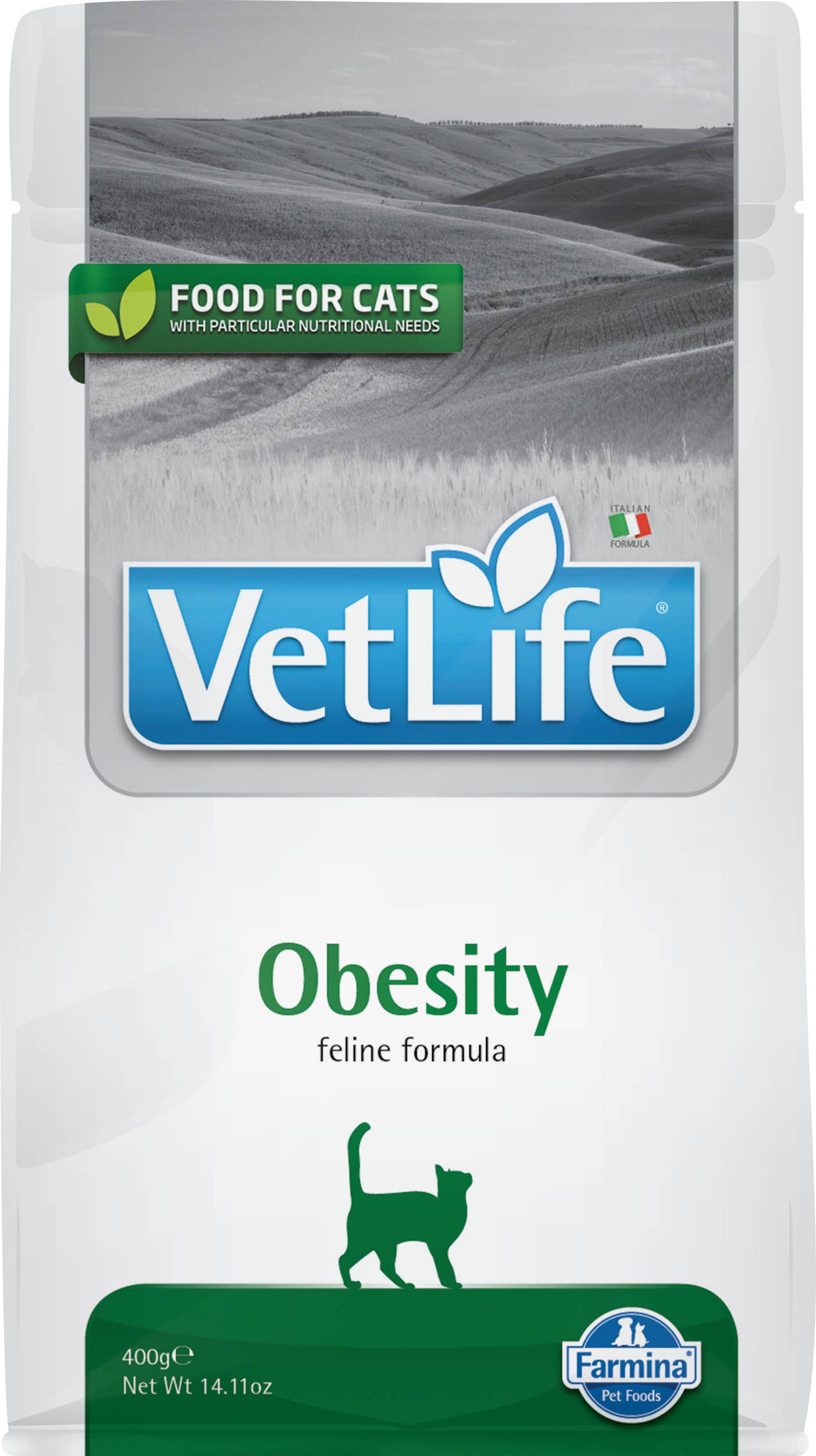 Farmina Vet Life Obesity hrana dietetica pisici 400 g