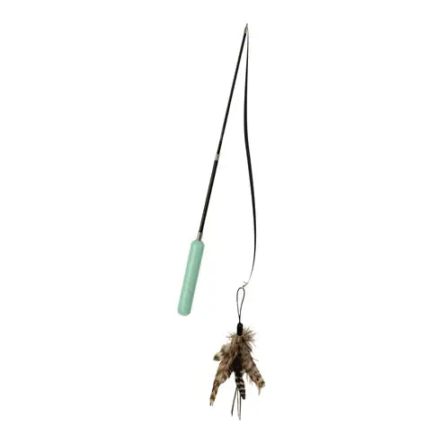 Nala Agility Wand undita telescopica cu fir elastic si clopotel pentru pisici