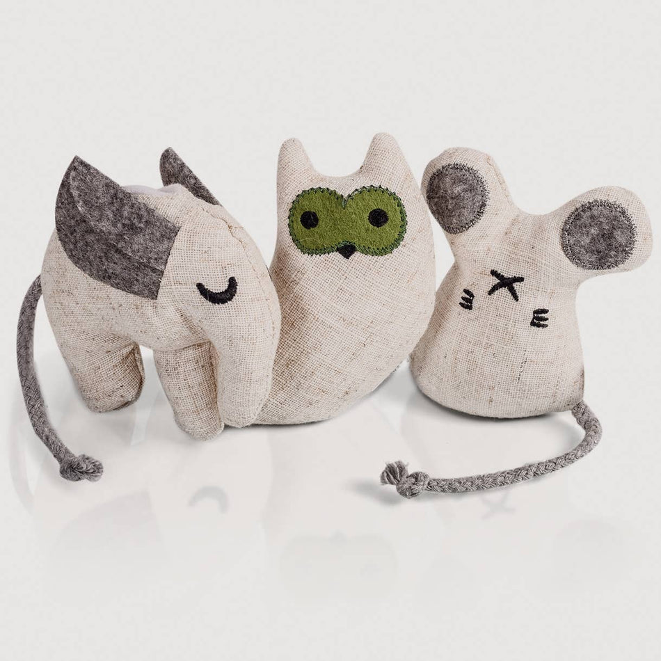 Ne&no jucarii pisici cu catnip set 3 piese
