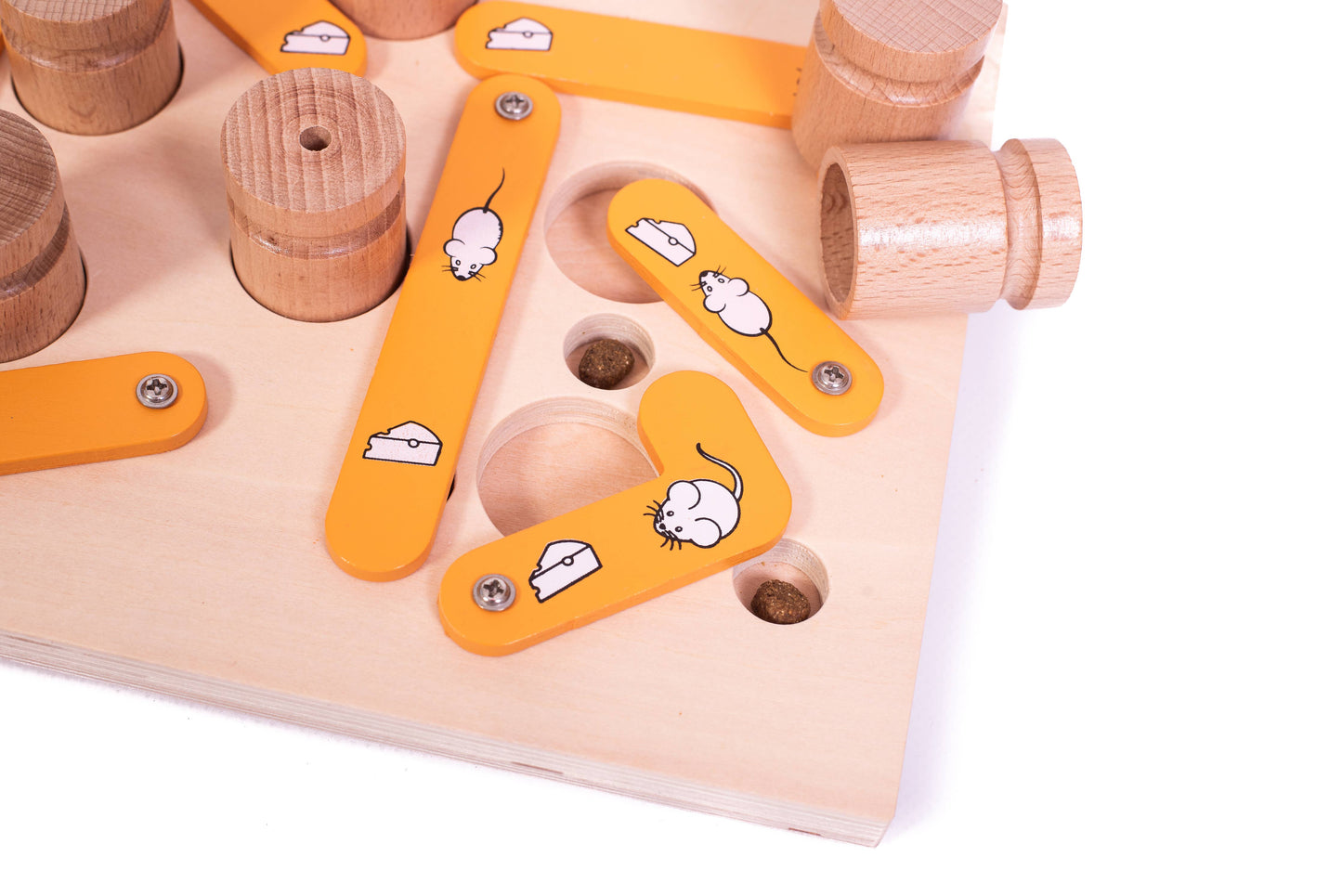 MICE puzzle interactiv pentru pisici, cu recompense