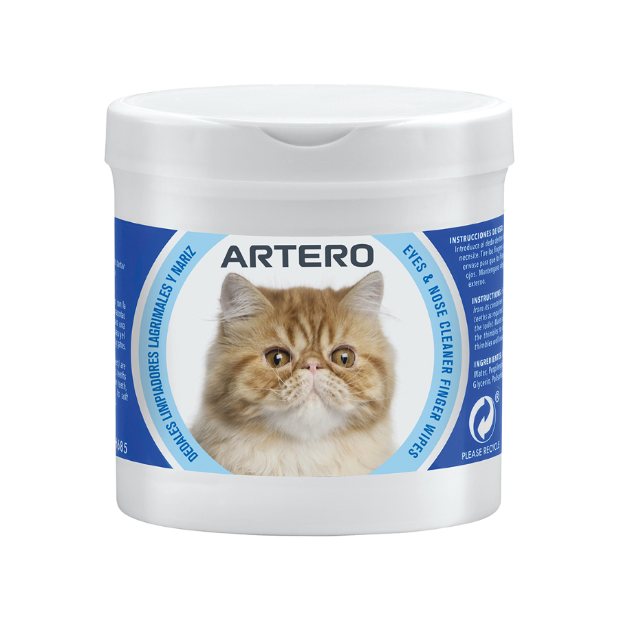Artero 4Cats Dischete pentru Curatarea Ochilor si Nasului | 50 buc