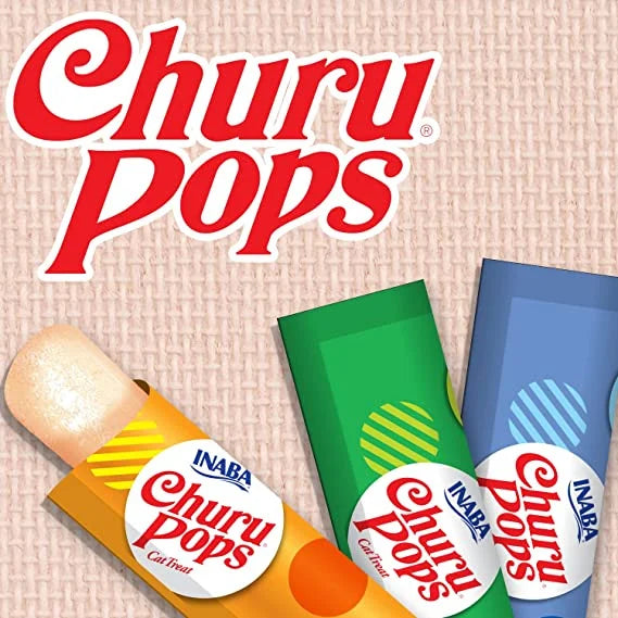 Churu Pops recompensa suculenta pentru pisici, pui, 4 x 15 g