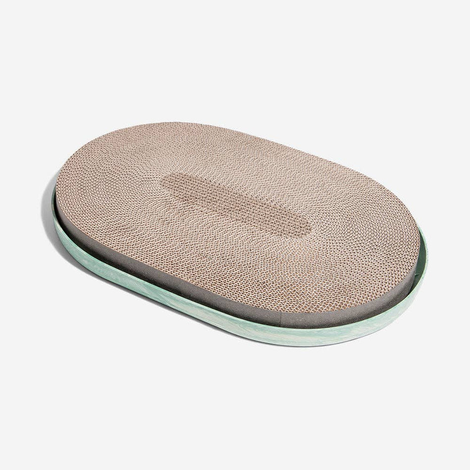 Zee.Cat Mint scratcher oval pentru pisici
