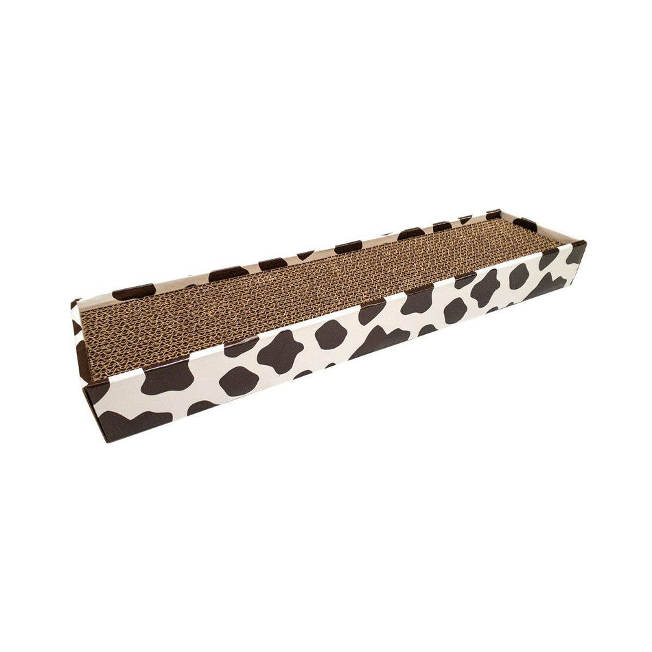 Croci Animalier Cow placa de zgariat din carton pentru pisici, 48 x 12.5 x 5 cm