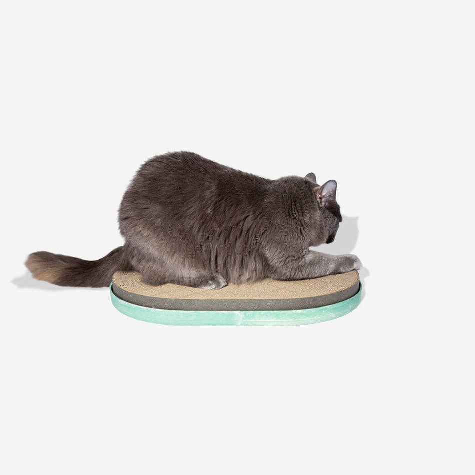 Zee.Cat Mint scratcher oval pentru pisici