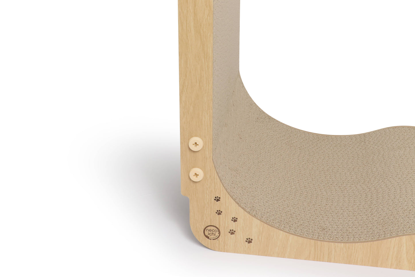 Necoichi ansamblu vertical pentru zgariat pisici, Oak