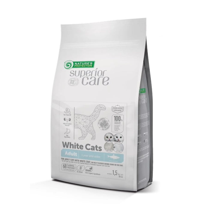 Nature's Protection White Coat hering, 1.5 kg