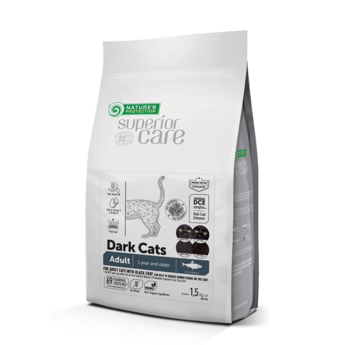 Nature's Protection Dark Coat hering, 1.5 kg