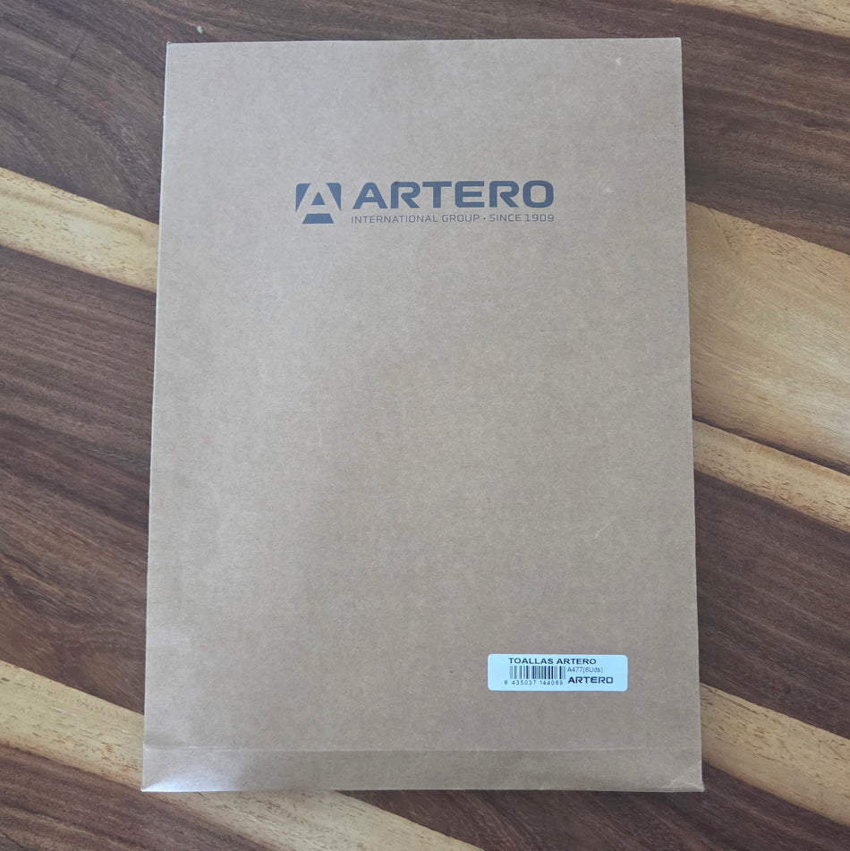 Artero prosop negru din bumbac pentru grooming, 50 x 85 cm