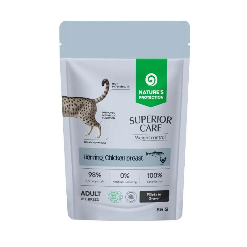 Nature's Protection Weight Control hering si pui, 85 g